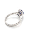 14kt White Gold Diamond & Sapphire "Diana" Fashion Ring