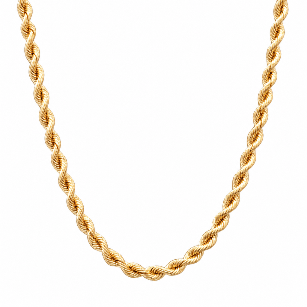 14kt Yellow Gold Rope Chain