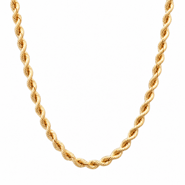 14kt Yellow Gold Rope Chain