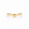 Estate 14kt Yellow Gold Contour Band