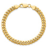 14kt Yellow Gold Curb Bracelet 9 Inch