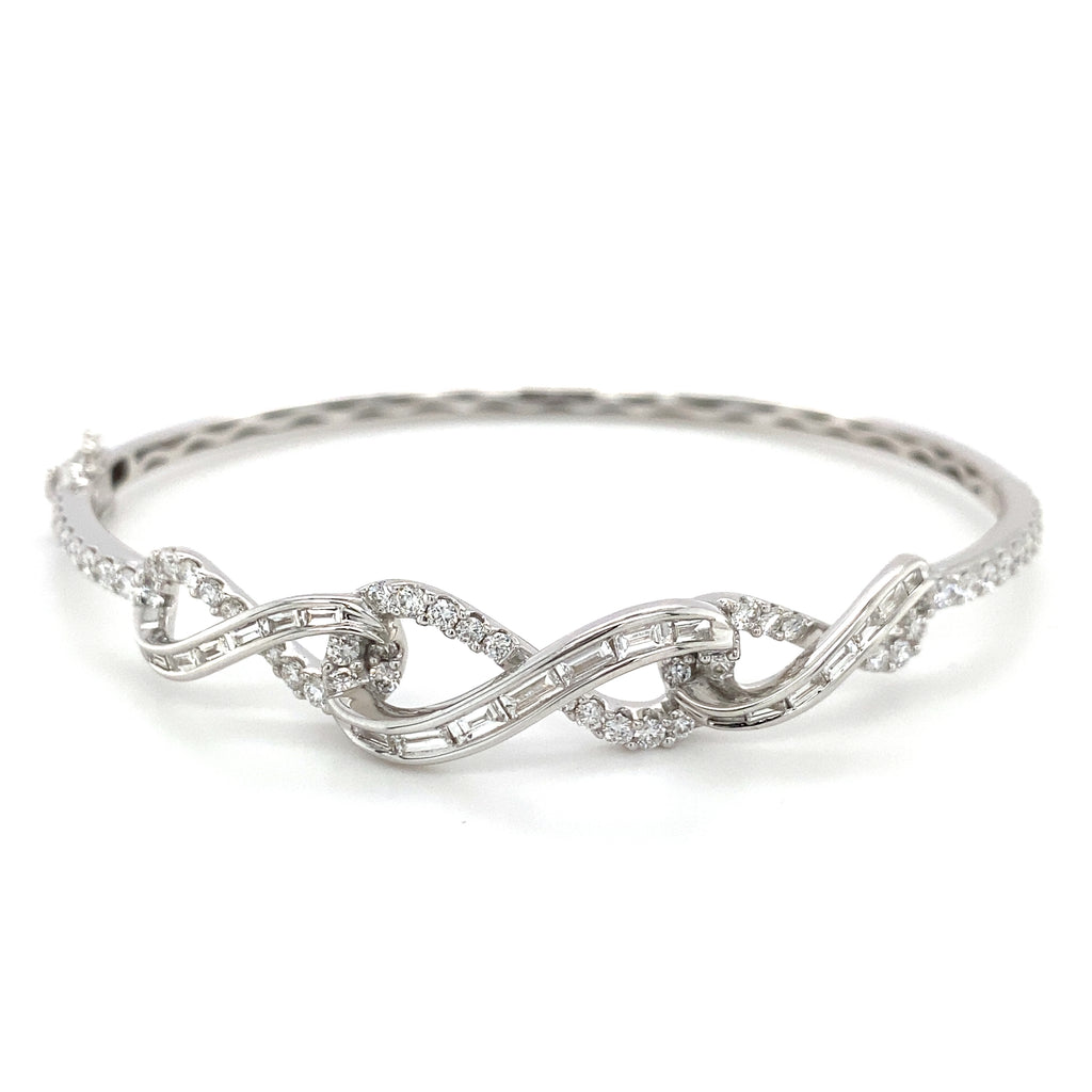 18kt White Gold Diamond Infinity Trio (1.80ct)