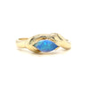 14kt Yellow Gold Marquise Shape Opal Fashion Ring