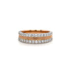 14kt Rose Gold Diamond Band