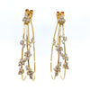 14kt Yellow Gold Diamond Double Row Fashion Hoop Earrings (2.15ct)