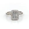 18kt White Gold Baguette Diamond Ring (1.00ct)