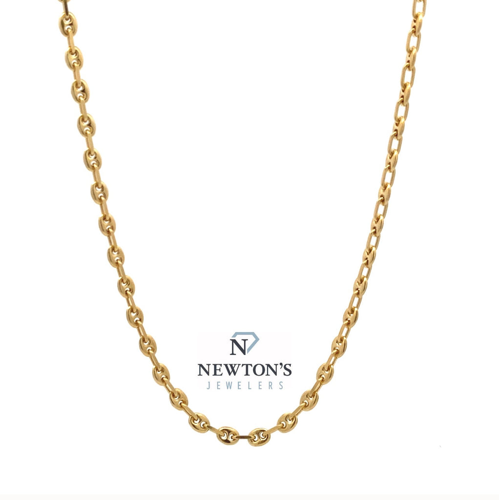 14kt Yellow Gold Gucci Link Chain