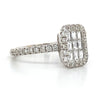 18kt White Gold Baguette Diamond Ring (1.00ct)