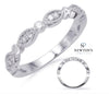 14kt White Gold Diamond Band