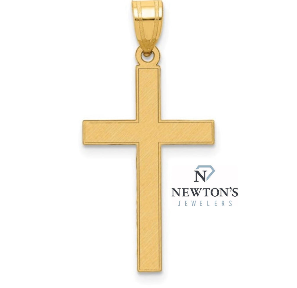 14kt Yellow Gold Cross Pendant