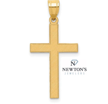 14kt Yellow Gold Cross Pendant