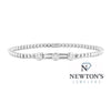 18kt White Gold Stretch Diamond Bracelet