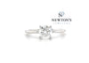 14kt White Gold Diamond Engagement Ring (1.01ct)