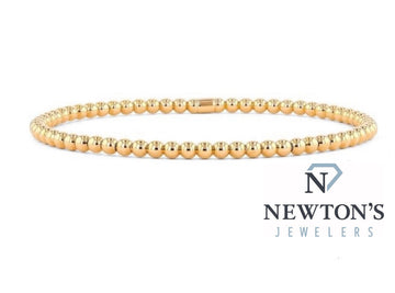 18kt Yellow Gold Stretch Bracelet