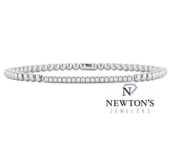 18kt White Gold Diamond Bracelet