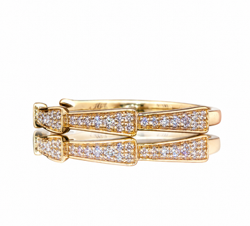 14kt Yellow Gold Diamond Band