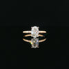 14kt Yellow Gold Oval Diamond Solitaire Engagement Ring