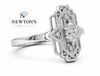 14kt White Gold Marquise Diamond Ring