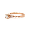 14kt Rose Gold Diamond Engagement Ring (0.57ct Tw)