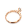 14kt Rose Gold Diamond Engagement Ring (0.57ct Tw)