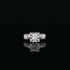 Estate 14kt White Gold Diamond Engagement Ring