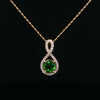 14kt Yellow Gold Chrome Tourmaline Pendant (Pendant only)