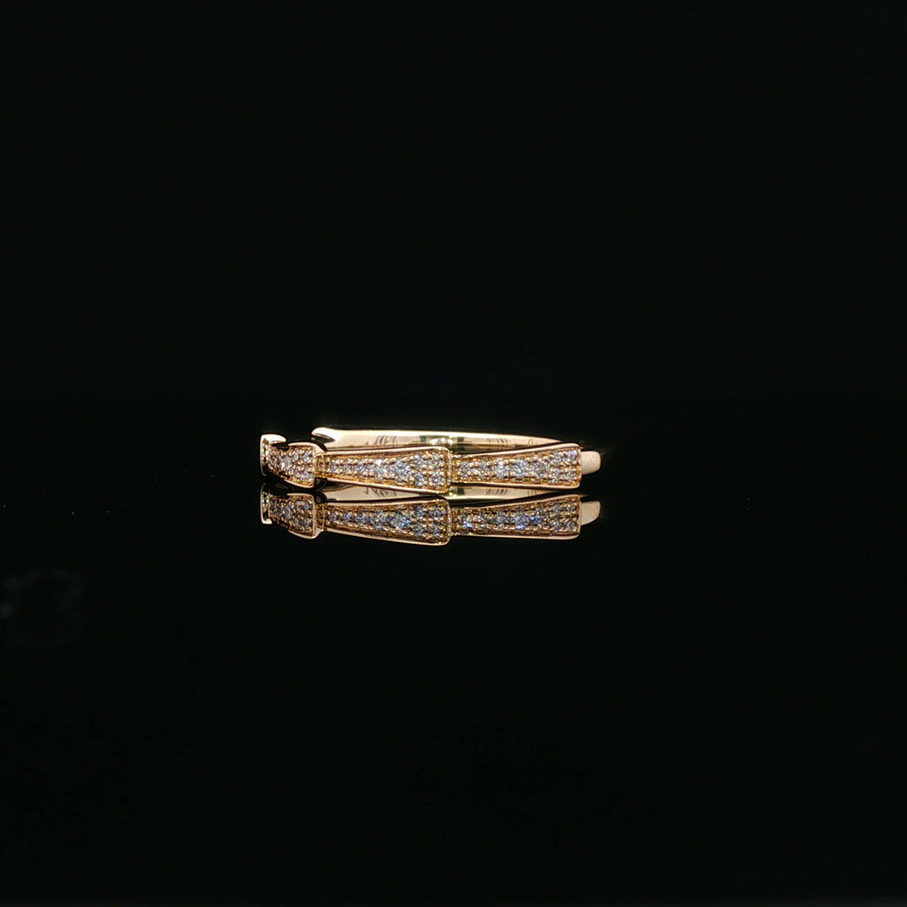 14kt Yellow Gold Diamond Band
