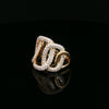 18kt Yellow Gold Diamond Fashion Ring