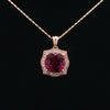 14kt Yellow Gold Rubellite Pendant (Pendant Only)