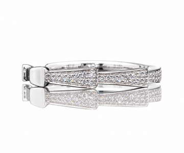 14kt White Gold Diamond Band