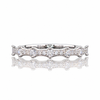 18kt White Gold Diamond Band