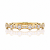 18kt Yellow Gold Diamond Band