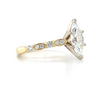 14kt Yellow Gold Marquise Cut Engagement Ring