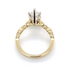 14kt Yellow Gold Marquise Cut Engagement Ring