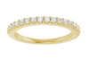 14kt Yellow Gold Diamond Band