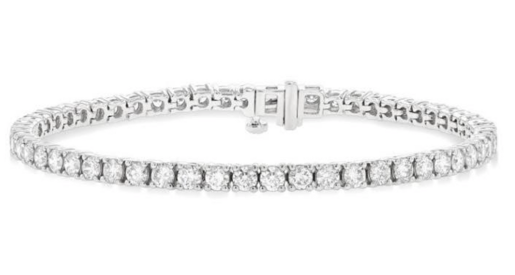 14kt White Gold Diamond Tennis Bracelet