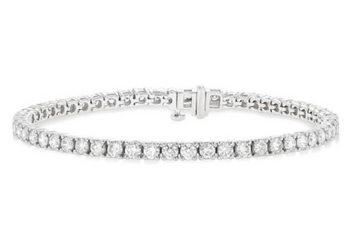 14kt White Gold Diamond Tennis Bracelet