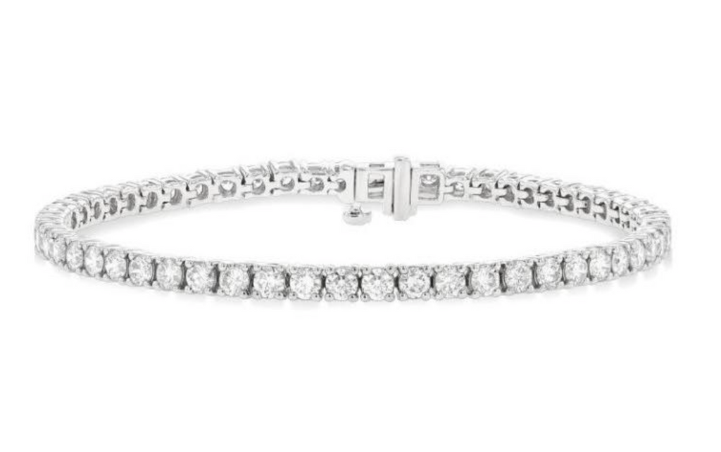 14kt White Gold Diamond Tennis Bracelet