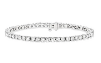 14kt White Gold Diamond Tennis Bracelet