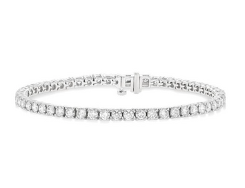 14kt White Gold Diamond Tennis Bracelet