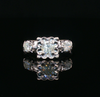 Estate 14kt White Gold Diamond Engagement Ring