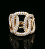 18kt Yellow Gold Diamond Fashion Ring
