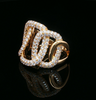 18kt Yellow Gold Diamond Fashion Ring