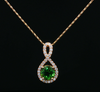 14kt Yellow Gold Chrome Tourmaline Pendant (Pendant only)