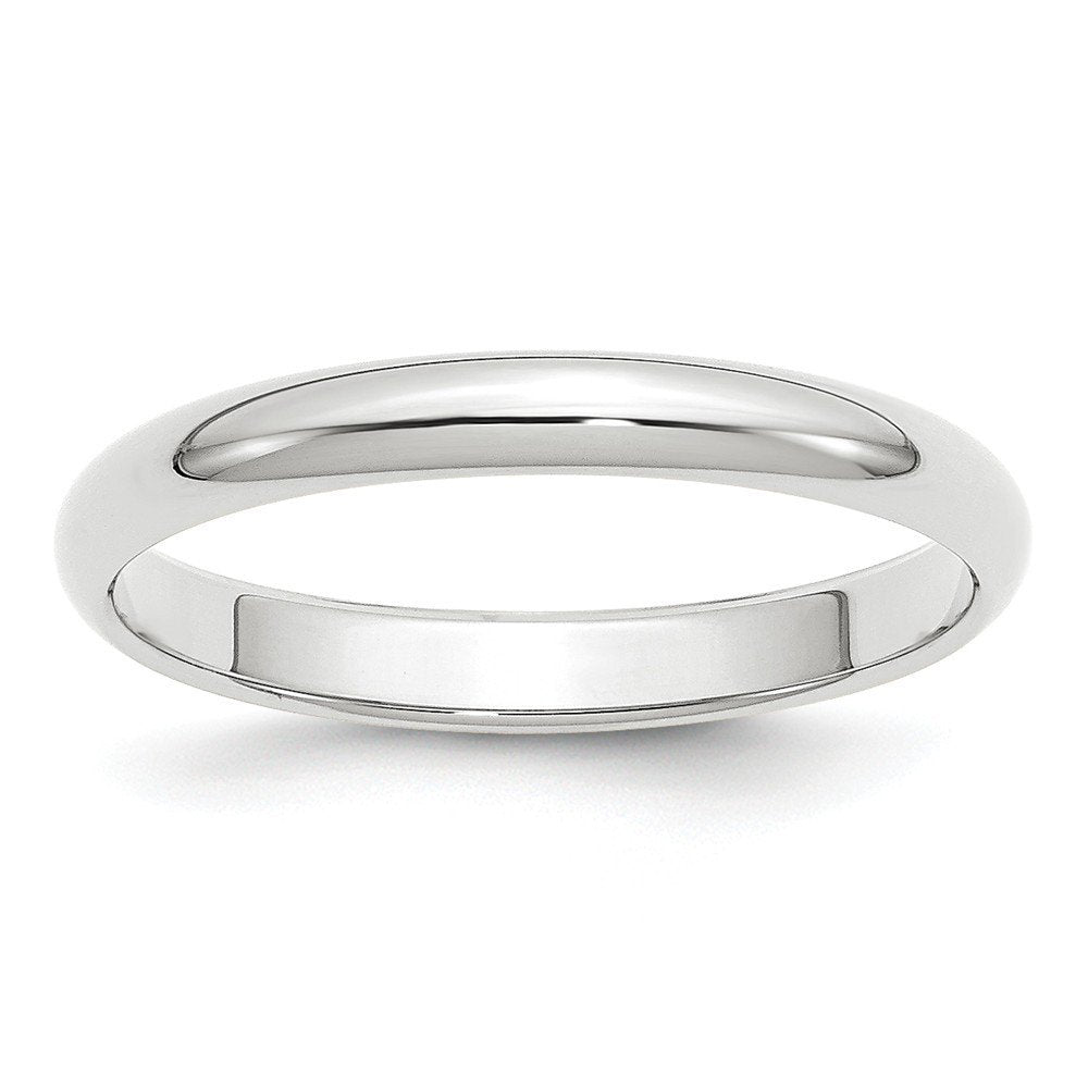 14kt White Gold Band (2mm)