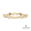 18kt Yellow Gold Couture Diamond Illusion Bracelet (1.25ct)