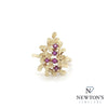 Estate 14kt Yellow Gold Ruby Fashion Ring