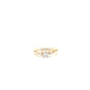 Estate 14kt Yellow Gold Diamond Wedding Set