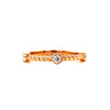 14kt Rose Gold Diamond Stackable Band