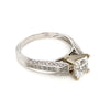 14kt White Gold Princess Cut Diamond Engagement Ring (1.42ct)